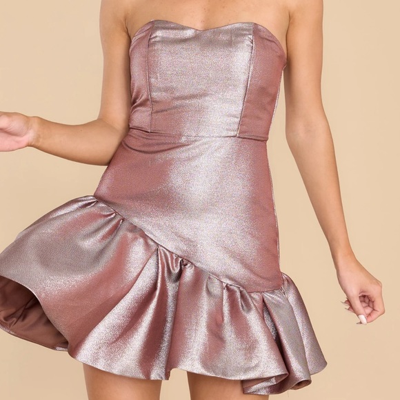 Red Dress Boutique | Bringing The Sparkle Dress - Picture 10 of 11